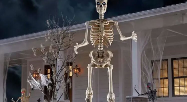 Unveiling the Enigma of the 12-Foot Foot Skeleton: Home Depot's Halloween Revelation